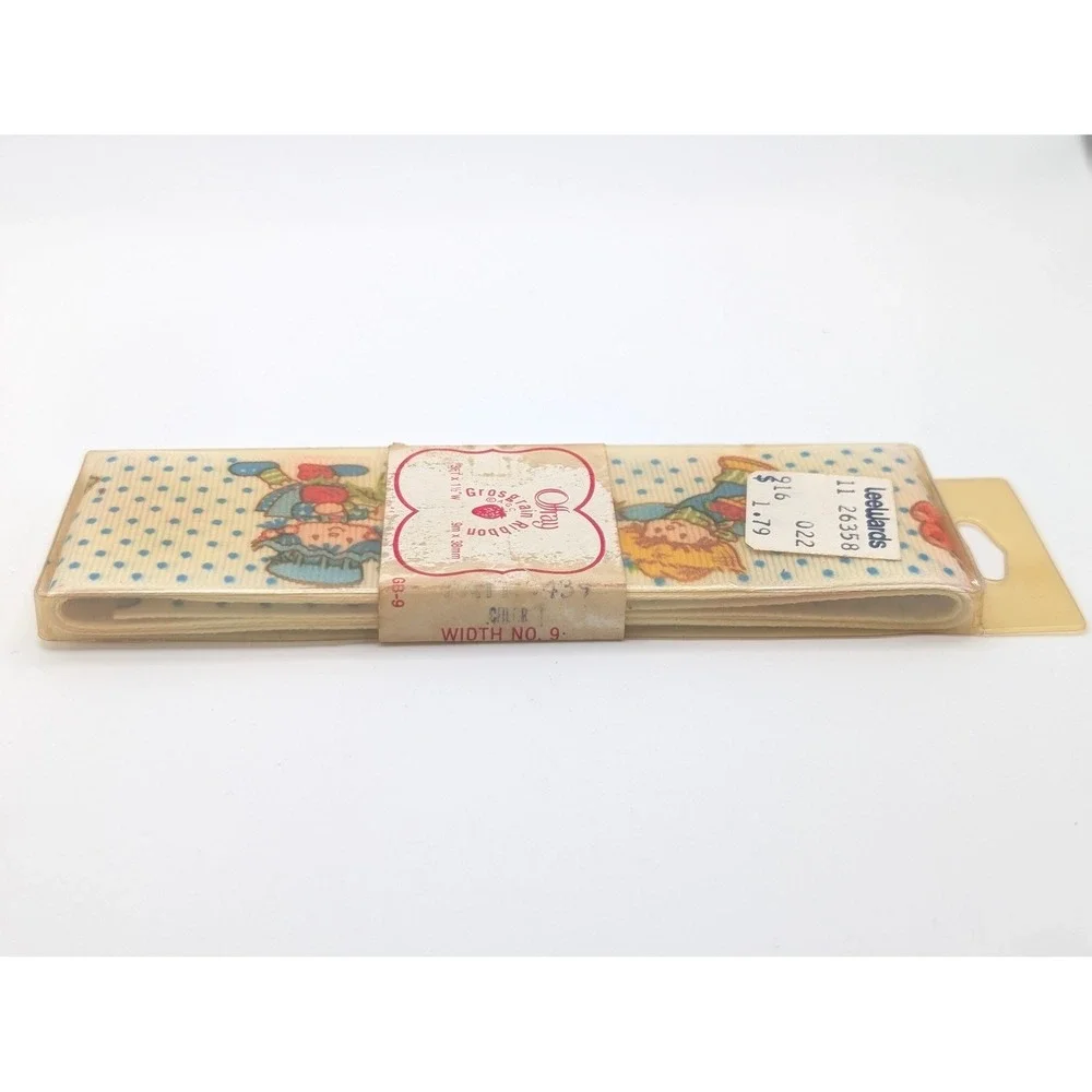 Strawberry Shortcake Vintage Offray Grosgrain Ribbon 1.5